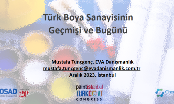Türk Boya Sanayisinin Geçmişi ve Bugünü